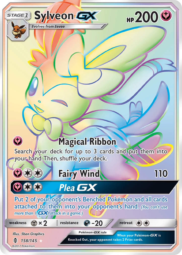 Sylveon GX (158/145) [Sun & Moon: Guardians Rising] - Pokémon - Card Brawlers | Quebec | Canada |