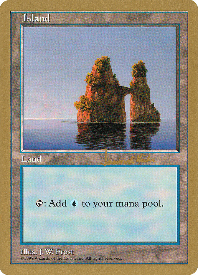 Island (jk436) (Janosch Kuhn) [World Championship Decks 1997] - Magic: The Gathering - Card Brawlers | Quebec | Canada |