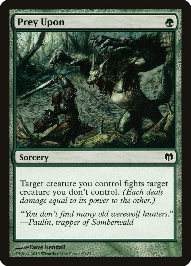 Prey Upon [Duel Decks: Heroes vs. Monsters] - Magic: The Gathering - Card Brawlers | Quebec | Canada |