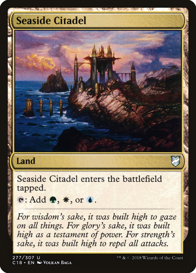 Seaside Citadel [Commander 2018] - Magic: The Gathering - Card Brawlers | Quebec | Canada |