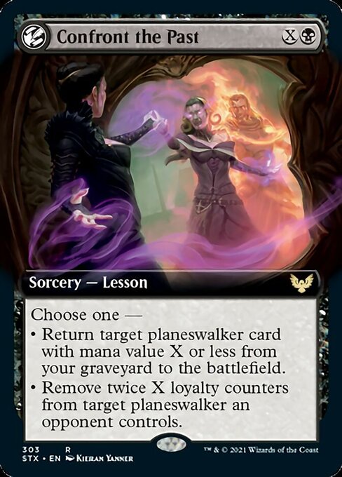 Confront the Past (Extended Art) [Strixhaven: School of Mages] - Magic: The Gathering - Card Brawlers | Quebec | Canada |