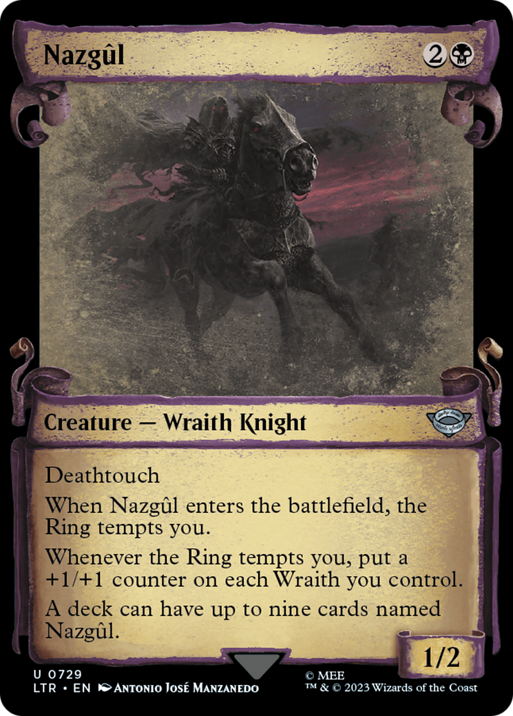 Nazgul (0729) [The Lord of the Rings: Tales of Middle-Earth Showcase Scrolls] - Magic: The Gathering - Card Brawlers | Quebec | Canada |
