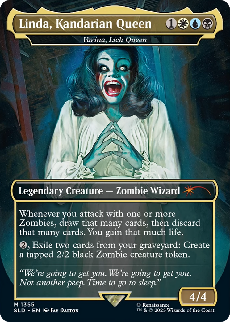 Linda, Kandarian Queen - Varina, Lich Queen [Secret Lair Drop Series] - Magic: The Gathering - Card Brawlers | Quebec | Canada |