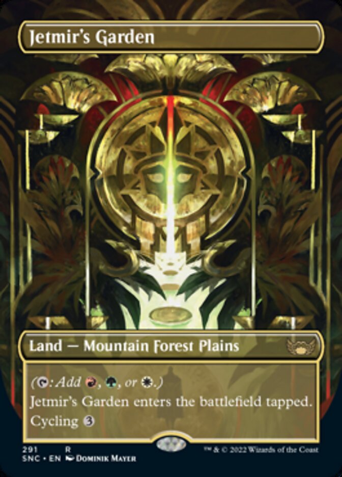 Jetmir's Garden (Borderless Alternate Art) [Streets of New Capenna] - Magic: The Gathering - Card Brawlers | Quebec | Canada |