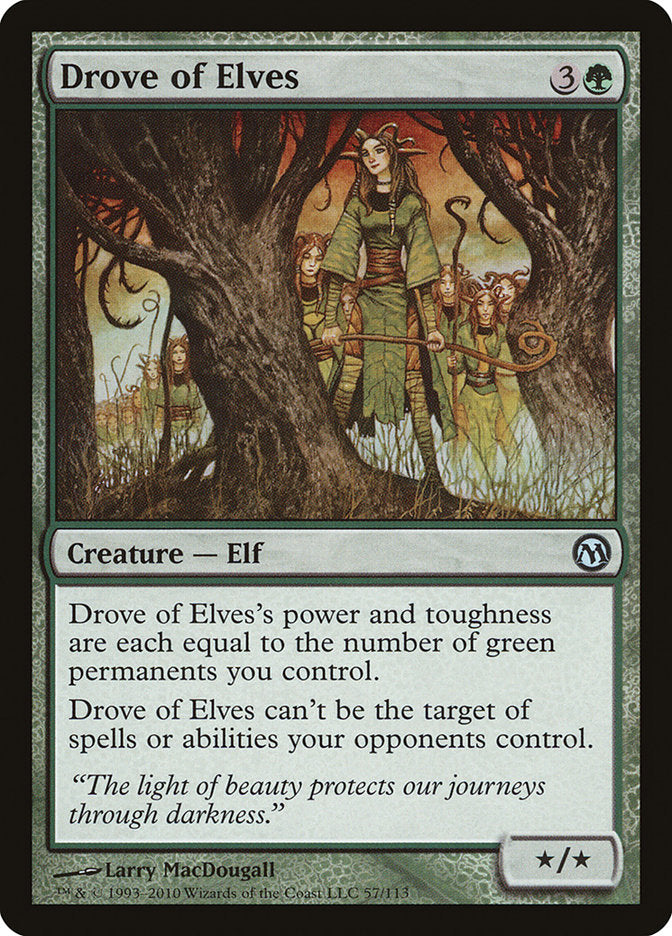 Drove of Elves [Duels of the Planeswalkers] - Magic: The Gathering - Card Brawlers | Quebec | Canada |