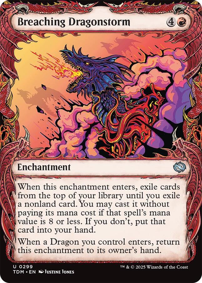 Breaching Dragonstorm (Showcase) [Tarkir: Dragonstorm] - Magic: The Gathering - Card Brawlers | Quebec | Canada |