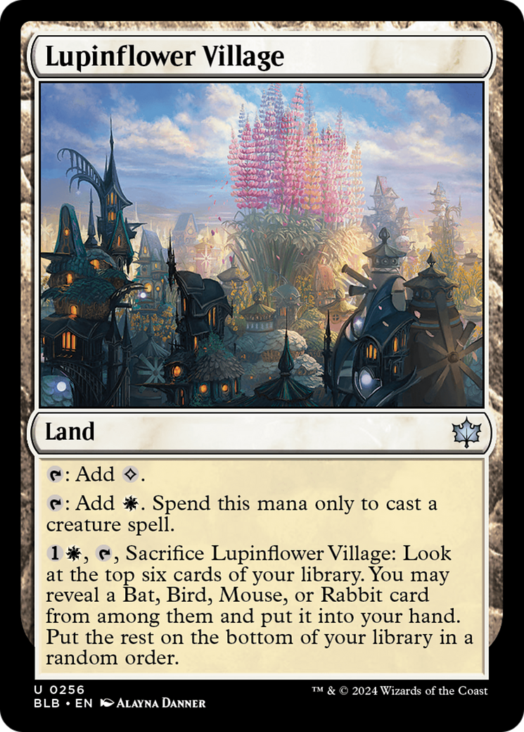 Lupinflower Village [Bloomburrow] - Magic: The Gathering - Card Brawlers | Quebec | Canada |