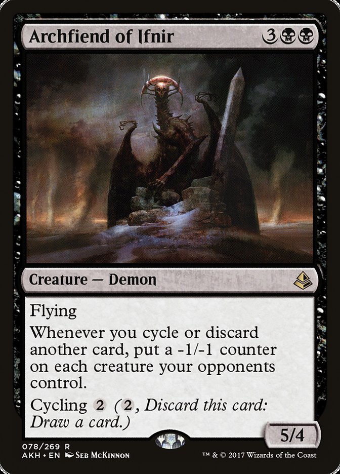 Archfiend of Ifnir [Amonkhet] - Magic: The Gathering - Card Brawlers | Quebec | Canada |