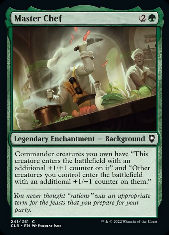 Master Chef [Commander Legends: Battle for Baldur's Gate] - Magic: The Gathering - Card Brawlers | Quebec | Canada |