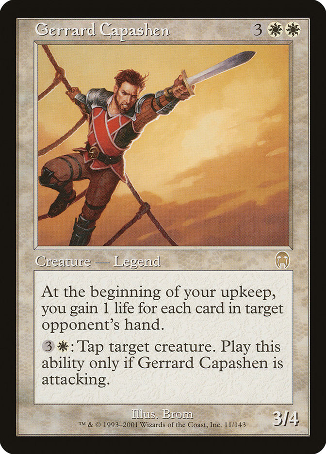 Gerrard Capashen [Apocalypse] - Magic: The Gathering - Card Brawlers | Quebec | Canada |