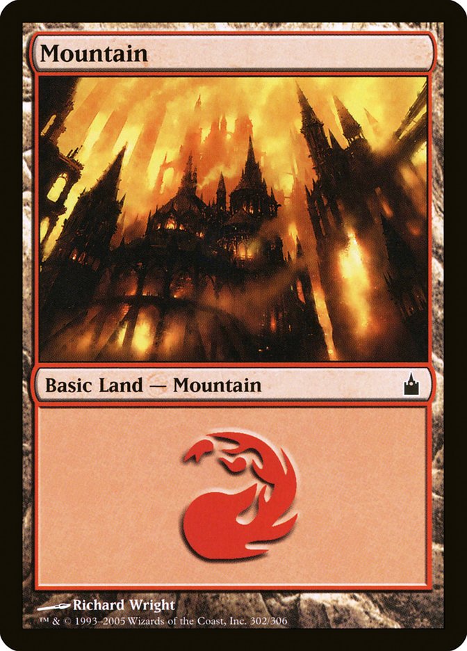 Mountain (302) [Ravnica: City of Guilds] - Magic: The Gathering - Card Brawlers | Quebec | Canada |