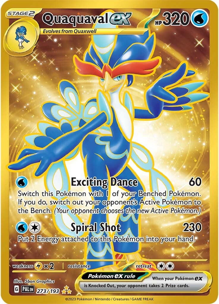 Quaquaval ex (273/193) [Scarlet & Violet: Paldea Evolved] - Pokémon - Card Brawlers | Quebec | Canada |