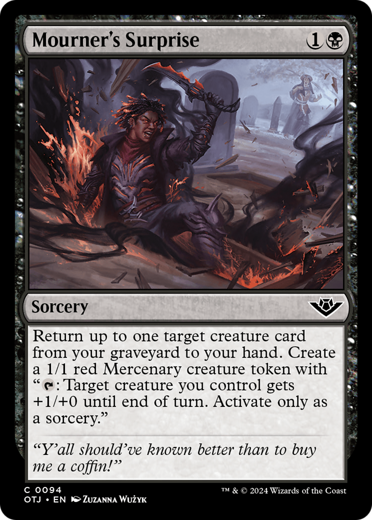Mourner's Surprise [Outlaws of Thunder Junction] - Magic: The Gathering - Card Brawlers | Quebec | Canada |