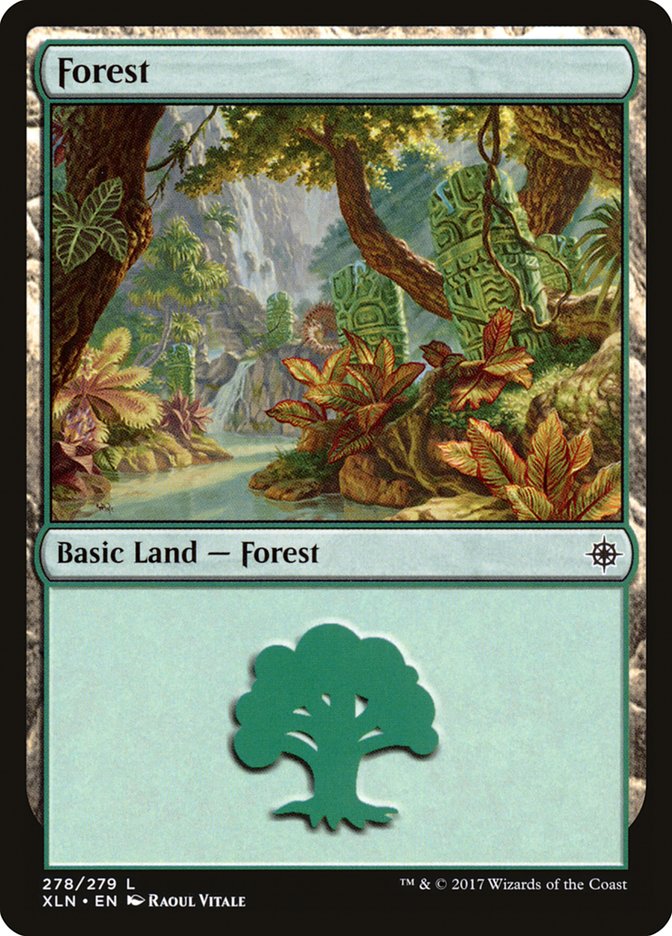 Forest (278) [Ixalan] - Magic: The Gathering - Card Brawlers | Quebec | Canada |