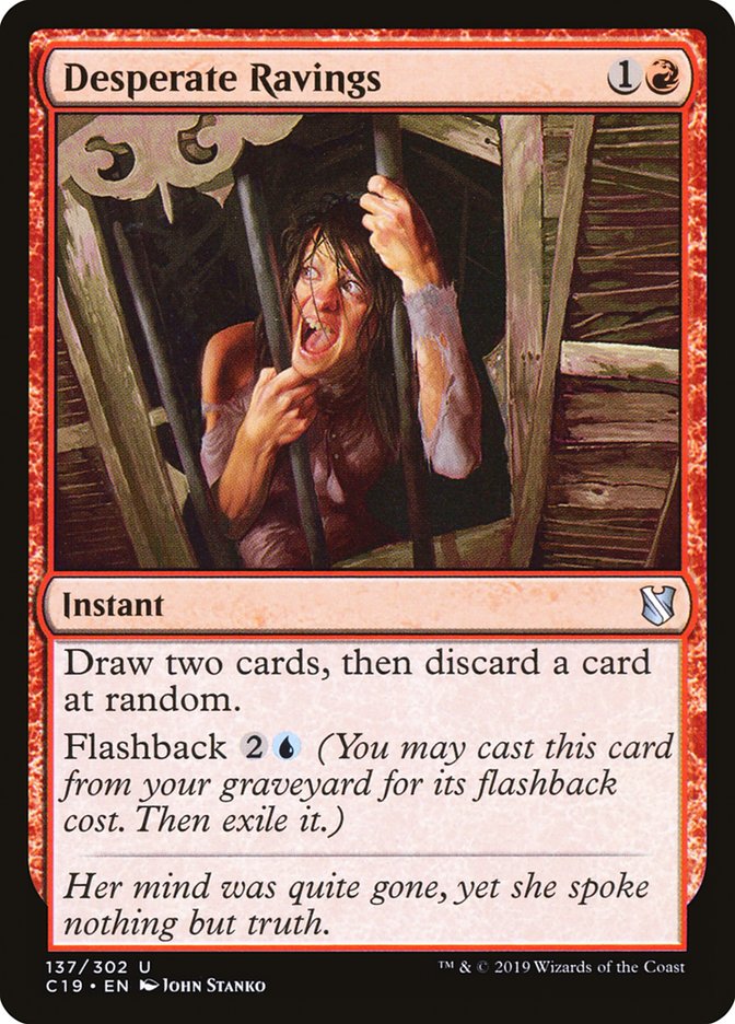 Desperate Ravings [Commander 2019] - Magic: The Gathering - Card Brawlers | Quebec | Canada |