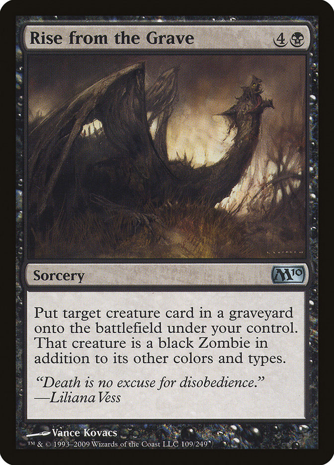 Rise from the Grave [Magic 2010] - Magic: The Gathering - Card Brawlers | Quebec | Canada |
