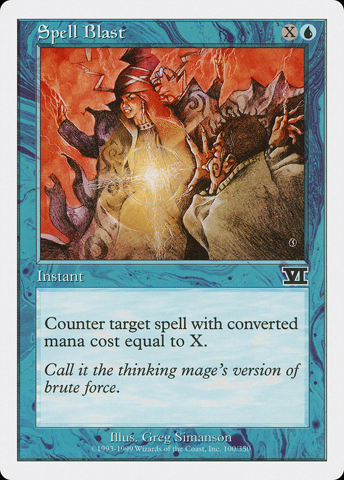 Spell Blast [Classic Sixth Edition] - Magic: The Gathering - Card Brawlers | Quebec | Canada |