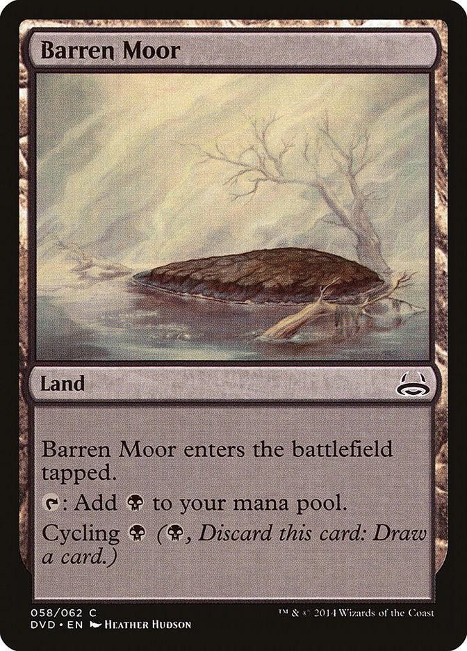 Barren Moor (Divine vs. Demonic) [Duel Decks Anthology] - Magic: The Gathering - Card Brawlers | Quebec | Canada |