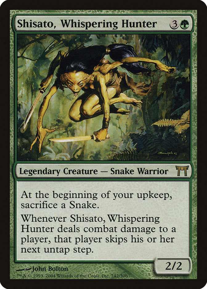 Shisato, Whispering Hunter [Champions of Kamigawa] - Magic: The Gathering - Card Brawlers | Quebec | Canada |