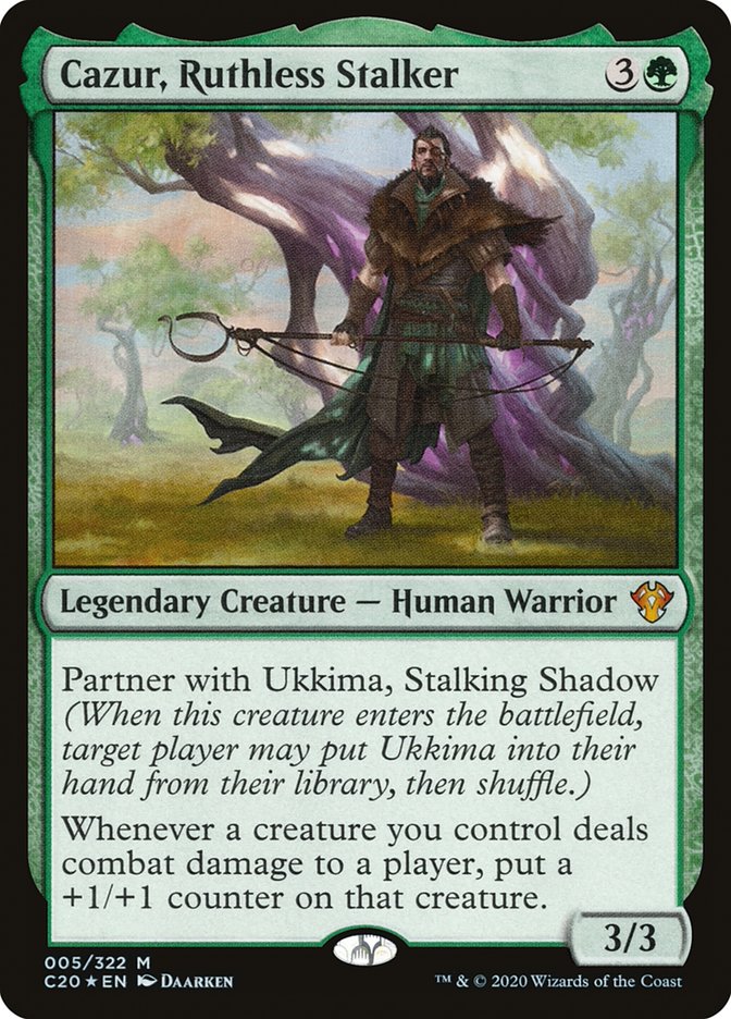 Cazur, Ruthless Stalker [Commander 2020] - Magic: The Gathering - Card Brawlers | Quebec | Canada |