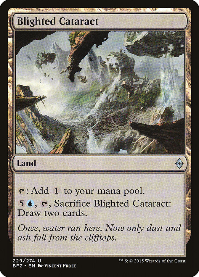 Blighted Cataract [Battle for Zendikar] - Magic: The Gathering - Card Brawlers | Quebec | Canada |