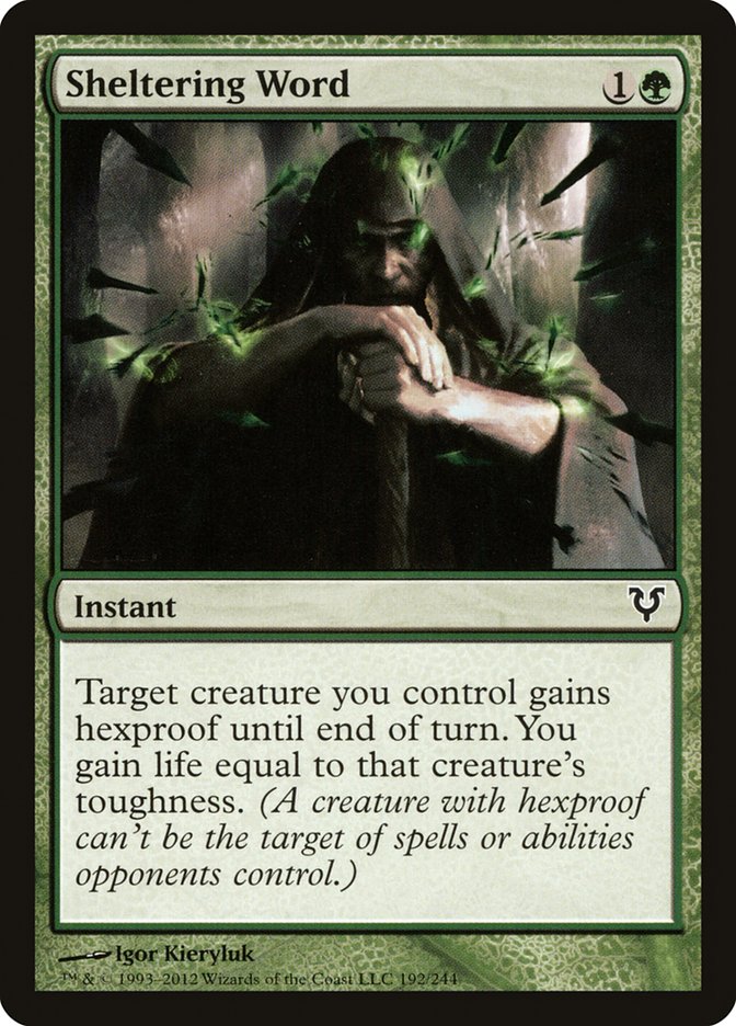 Sheltering Word [Avacyn Restored] - Magic: The Gathering - Card Brawlers | Quebec | Canada |