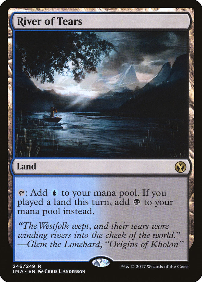 River of Tears [Iconic Masters] - Magic: The Gathering - Card Brawlers | Quebec | Canada |