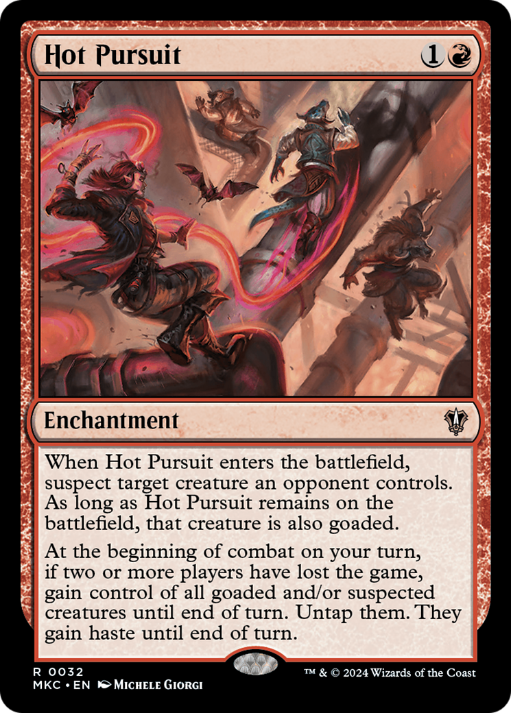 Hot Pursuit [Murders at Karlov Manor Commander] - Magic: The Gathering - Card Brawlers | Quebec | Canada |