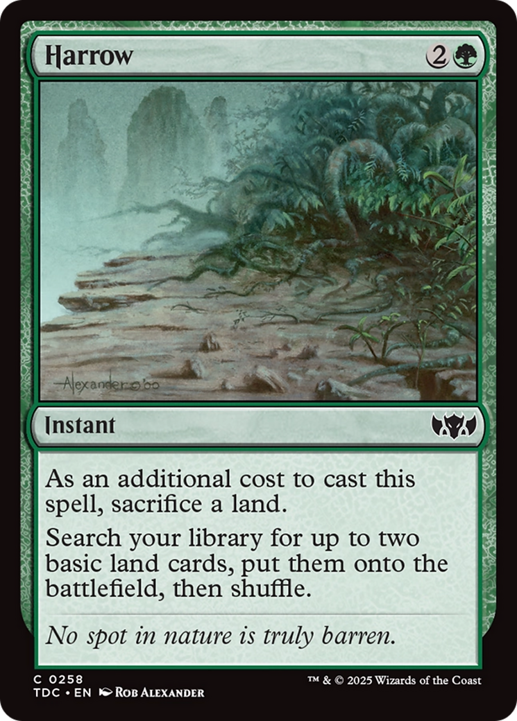 Harrow [Tarkir: Dragonstorm Commander] - Magic: The Gathering - Card Brawlers | Quebec | Canada |