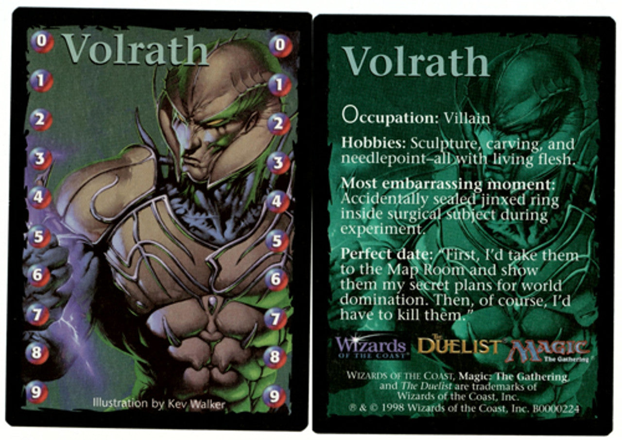 Volrath Life Counter Token [Media Promos] - Magic: The Gathering - Card Brawlers | Quebec | Canada |