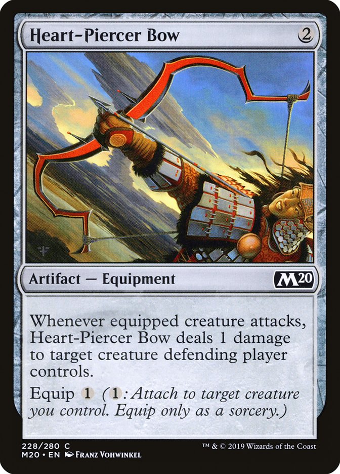 Heart-Piercer Bow [Core Set 2020] - Magic: The Gathering - Card Brawlers | Quebec | Canada |