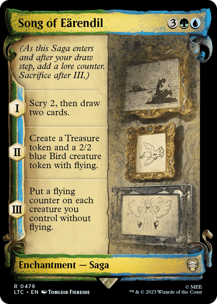 Song of Earendil [The Lord of the Rings: Tales of Middle-Earth Commander Showcase Scrolls] - Magic: The Gathering - Card Brawlers | Quebec | Canada |
