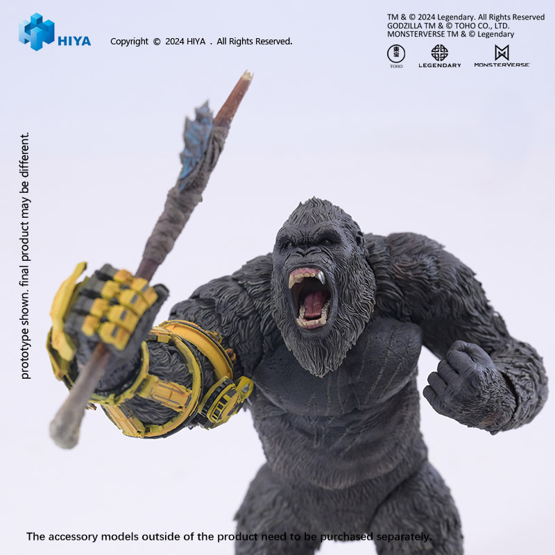 Hiya Toys - Godzilla X Kong - The New Empire - Kong B.E.A.S.T. Glove Version - (PREORDER) March 15, 2027
