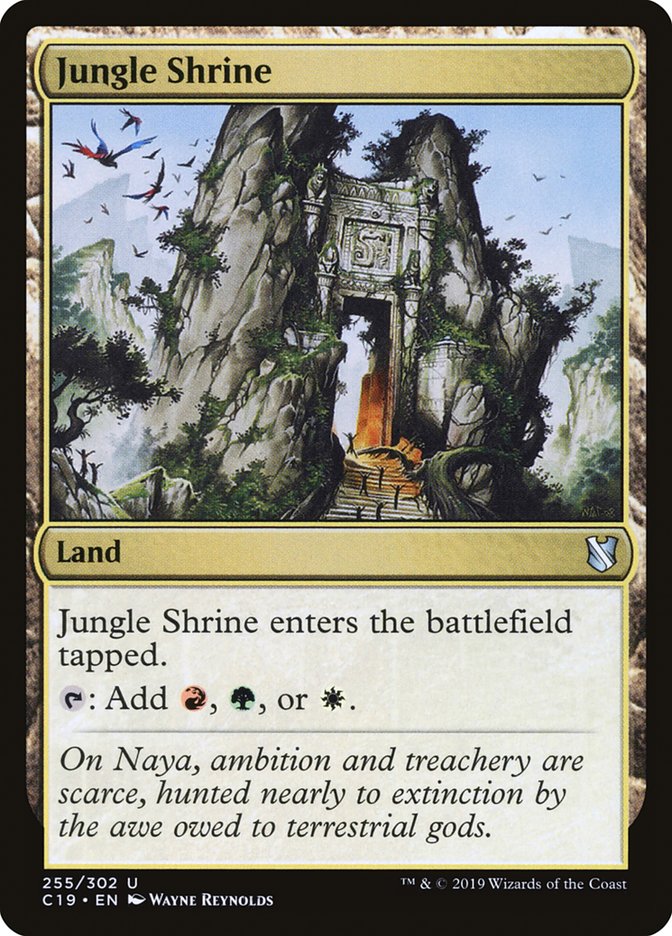 Jungle Shrine [Commander 2019] - Magic: The Gathering - Card Brawlers | Quebec | Canada |