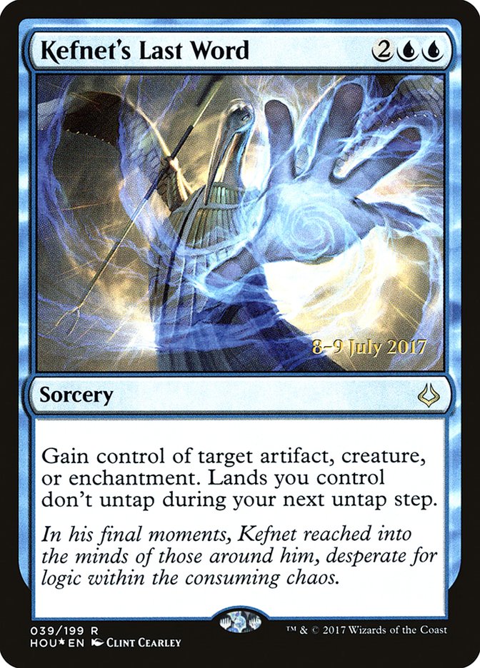 Kefnet's Last Word [Hour of Devastation Prerelease Promos] - Magic: The Gathering - Card Brawlers | Quebec | Canada |