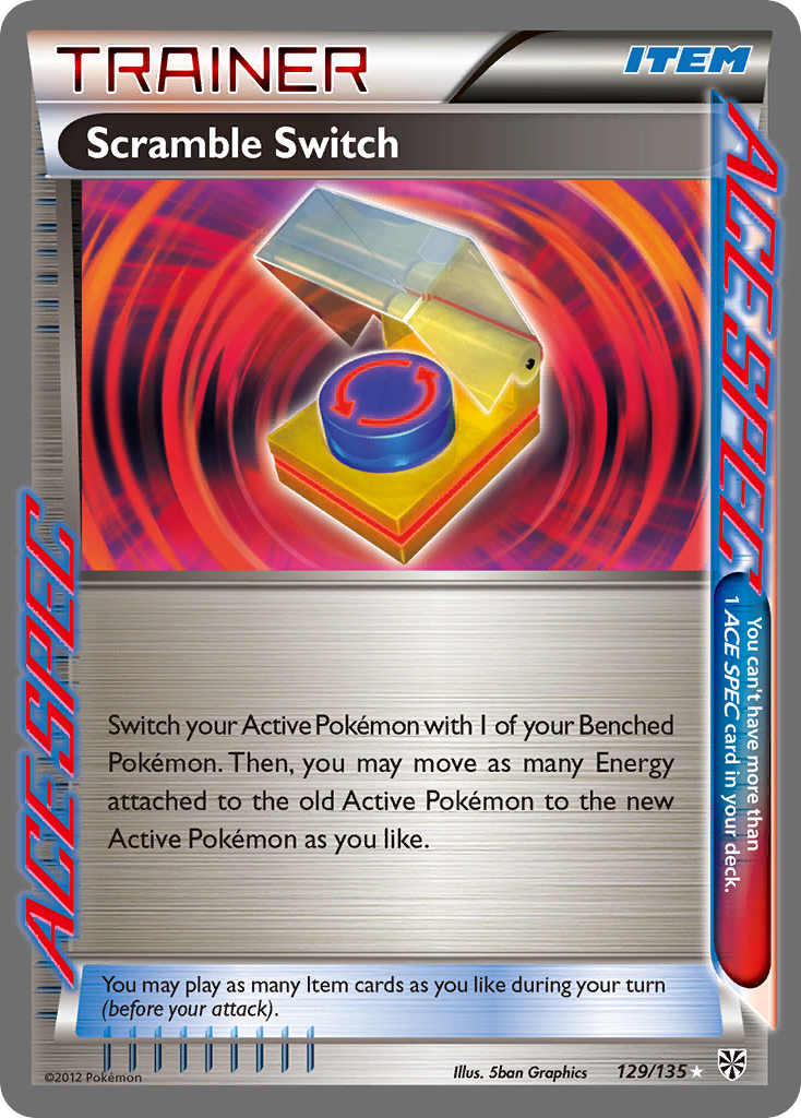 Scramble Switch (129/135) [Black & White: Plasma Storm] - Pokémon - Card Brawlers | Quebec | Canada |