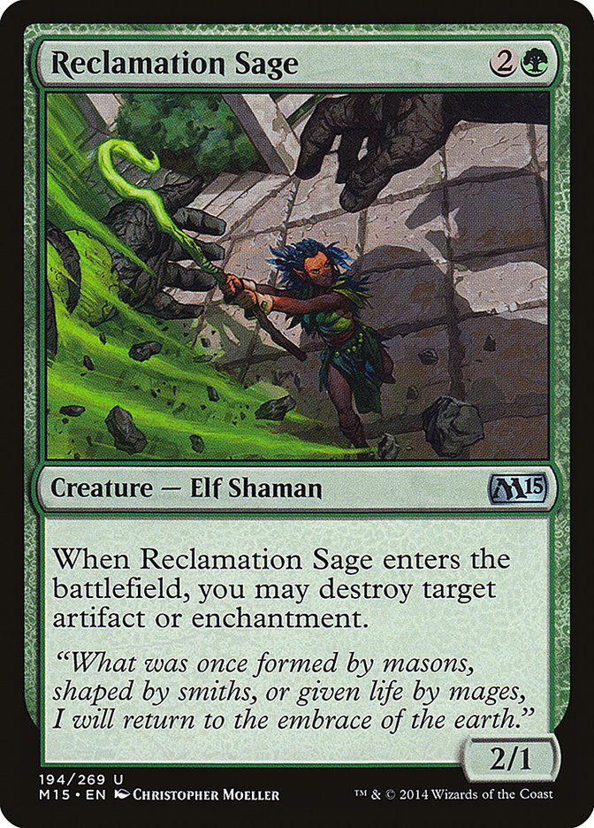 Reclamation Sage [Magic 2015] - Magic: The Gathering - Card Brawlers | Quebec | Canada |