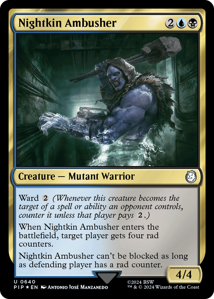 Nightkin Ambusher (Surge Foil) [Fallout] - Magic: The Gathering - Card Brawlers | Quebec | Canada |