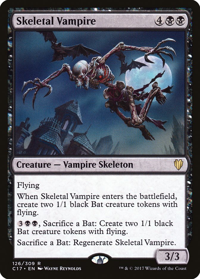 Skeletal Vampire [Commander 2017] - Magic: The Gathering - Card Brawlers | Quebec | Canada |