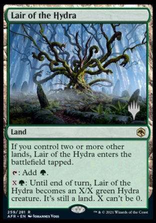 Lair of the Hydra (Promo Pack) [Dungeons & Dragons: Adventures in the Forgotten Realms Promos] - Magic: The Gathering - Card Brawlers | Quebec | Canada |