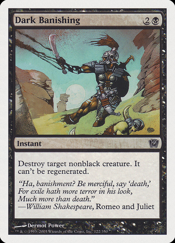 Dark Banishing [Ninth Edition] - Magic: The Gathering - Card Brawlers | Quebec | Canada |