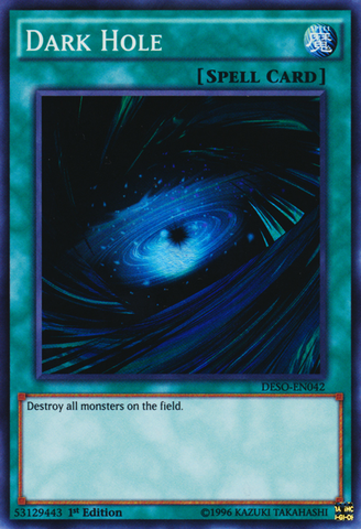 Dark Hole [DESO-EN042] Super Rare - Yu-Gi-Oh! - Card Brawlers | Quebec | Canada |