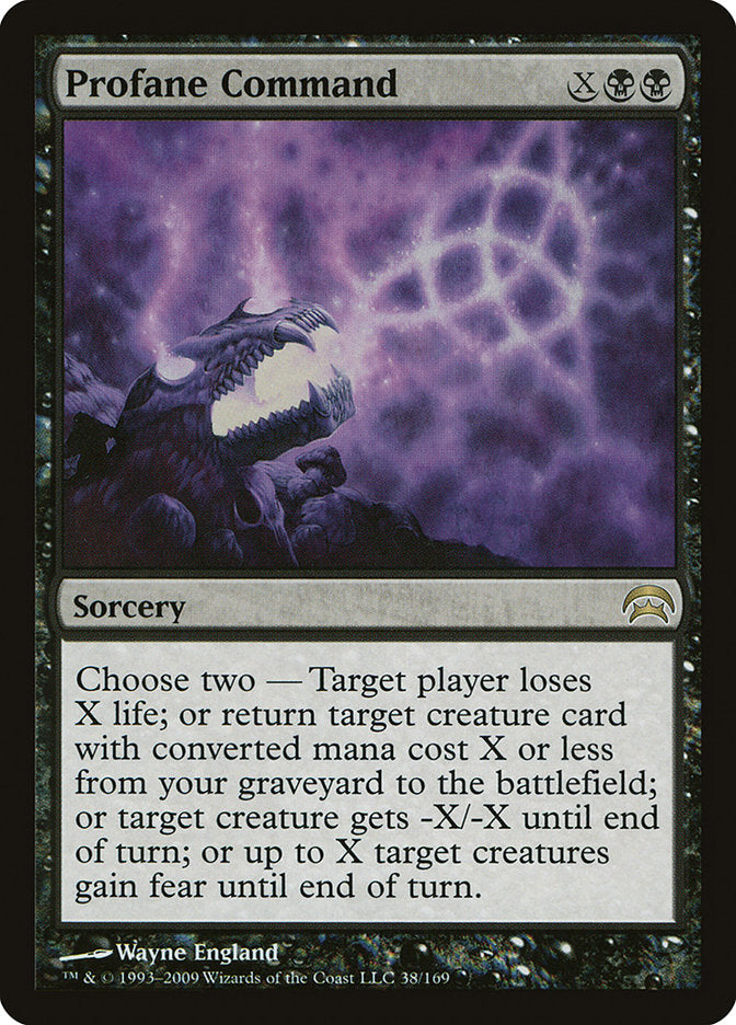 Profane Command [Planechase] - Magic: The Gathering - Card Brawlers | Quebec | Canada |