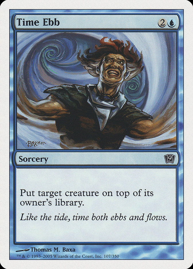 Time Ebb [Ninth Edition] - Magic: The Gathering - Card Brawlers | Quebec | Canada |