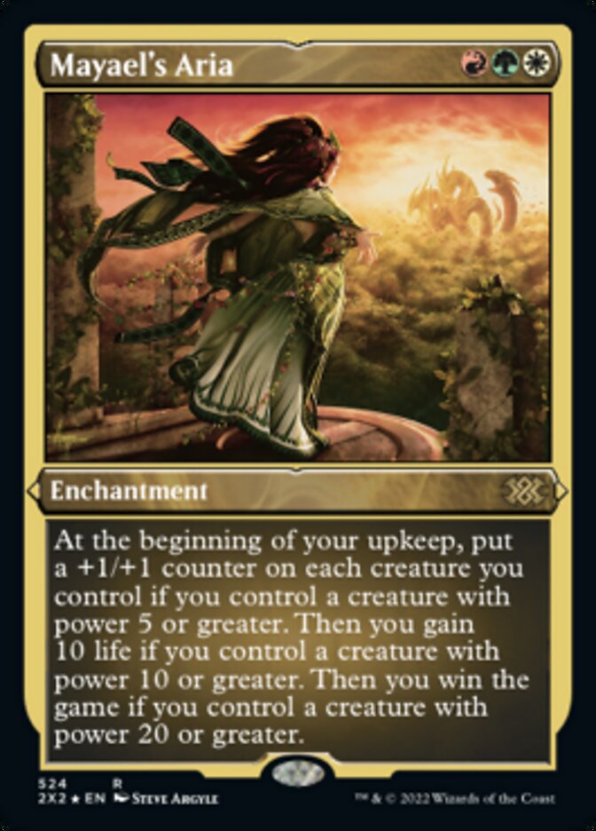 Mayael's Aria (Foil Etched) [Double Masters 2022] - Magic: The Gathering - Card Brawlers | Quebec | Canada |