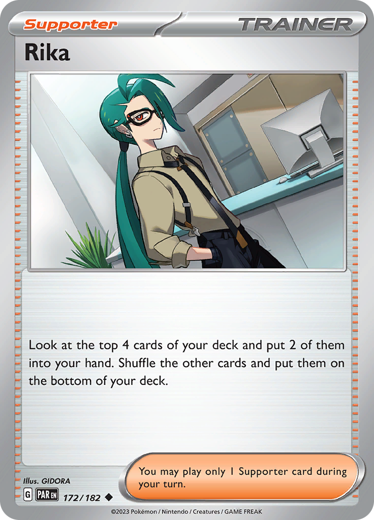 Rika (172/182) [Scarlet & Violet: Paradox Rift] - Pokémon - Card Brawlers | Quebec | Canada |