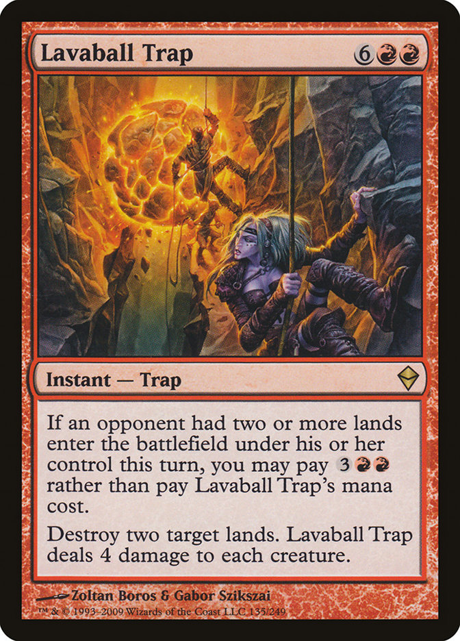 Lavaball Trap [Zendikar] - Magic: The Gathering - Card Brawlers | Quebec | Canada |