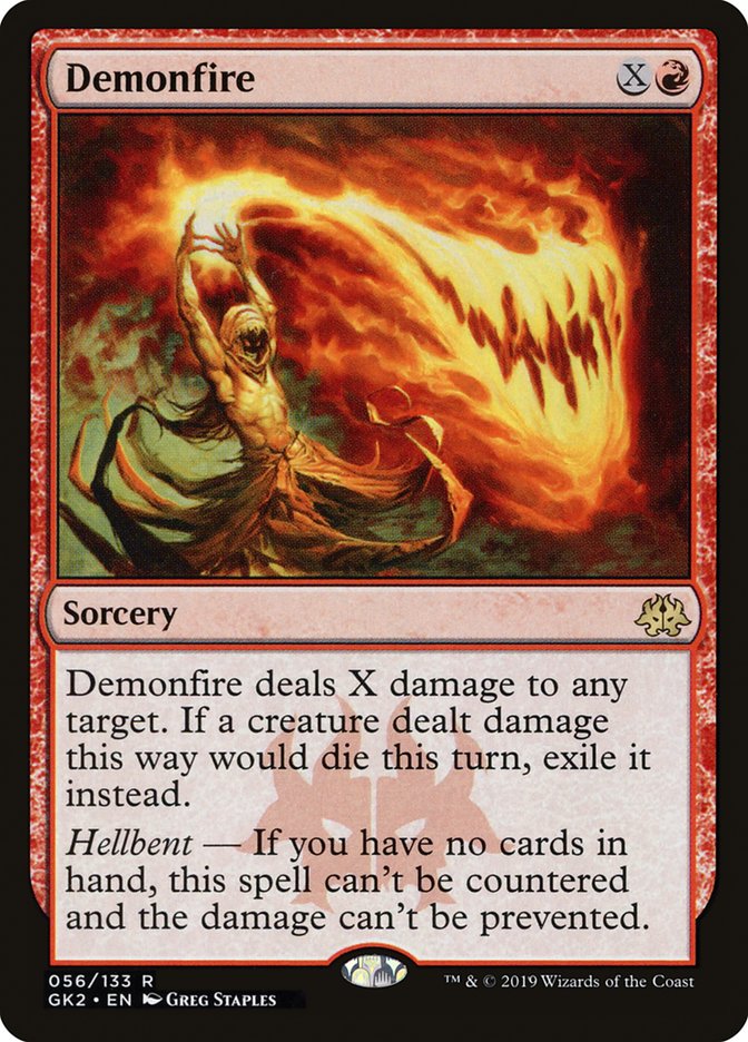 Demonfire [Ravnica Allegiance Guild Kit] - Magic: The Gathering - Card Brawlers | Quebec | Canada |
