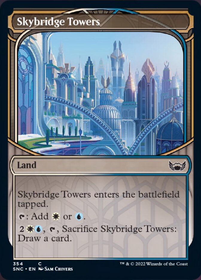 Skybridge Towers (Showcase Skyscraper) [Streets of New Capenna] - Magic: The Gathering - Card Brawlers | Quebec | Canada |