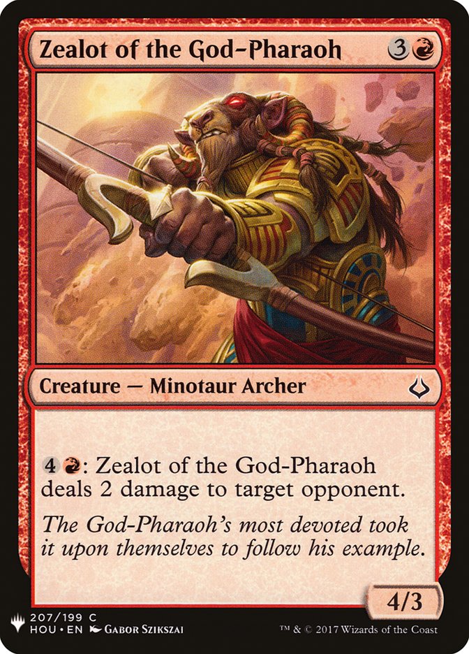 Zealot of the God-Pharaoh [Mystery Booster] - Magic: The Gathering - Card Brawlers | Quebec | Canada |